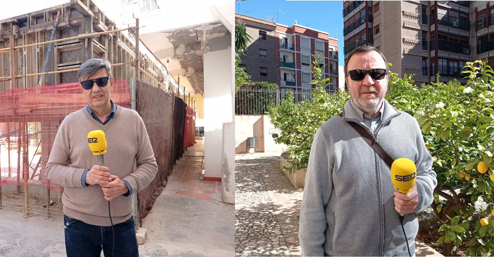 Andrés Martínez y Manuel Muñoz Clares