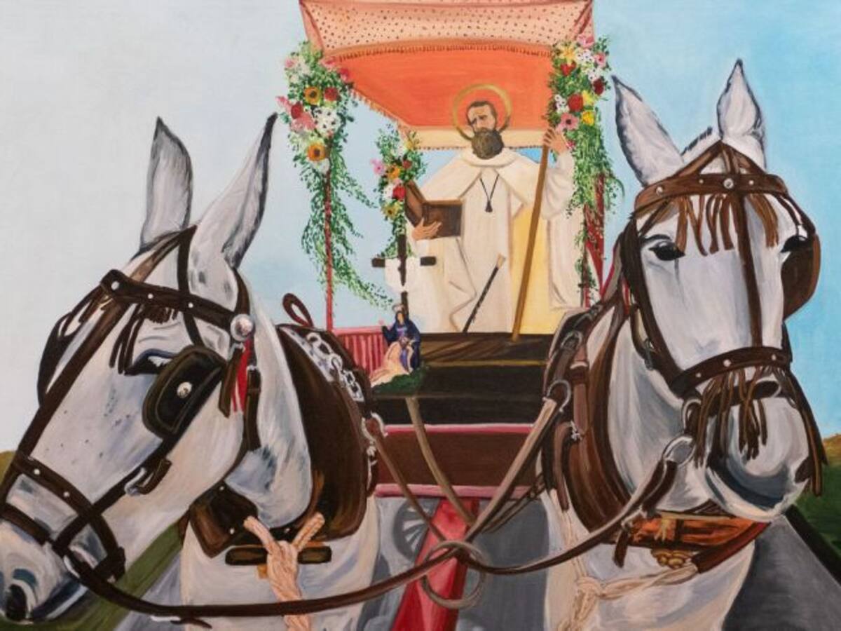 La Romería de San Ginés intentará pernoctar a las puertas del Monasterio