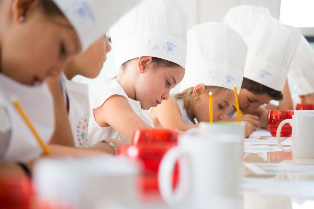 En clase de &#039;Cultura gastronómica&#039;.