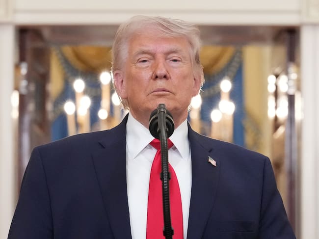 Sigue la última hora del conflicto en Oriente Próximo: Trump asegura que el estrecho de Ormuz se abrirá "de forma natural" EFE/EPA/ALEX BRANDON / POOL