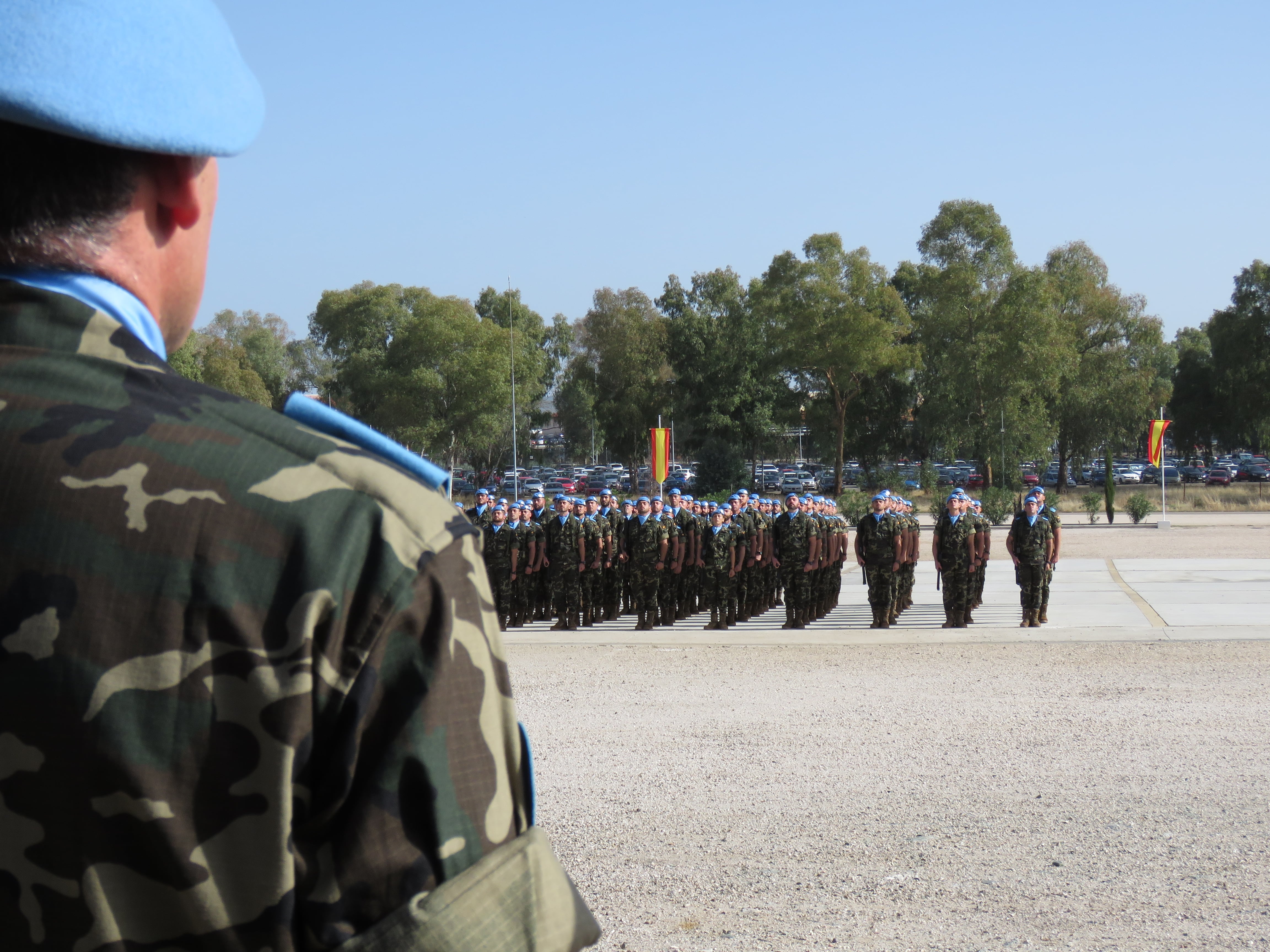 Militares de Cerro Muriano, preparados para una nueva misión internacional como cascos azules de la ONU