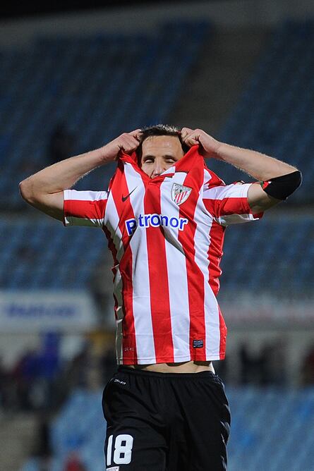 Carlos Gurpegui, durante un partido contra el Getafe en el Coliseum Alfonso Pérez (GETTY IMAGES)