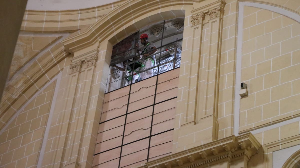 Juan de Dios de la Hoz, arquitecto responsable restauración de la catedral de Murcia