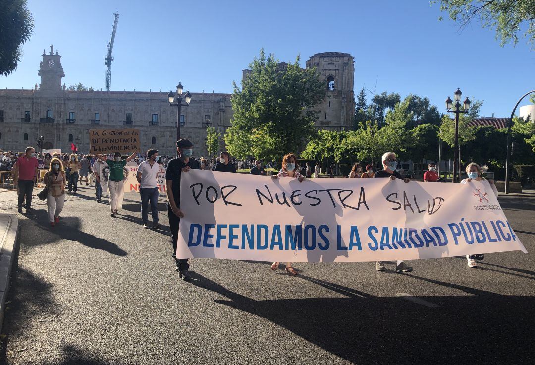 La manifestación arrancó en la Plaza de San Marcos