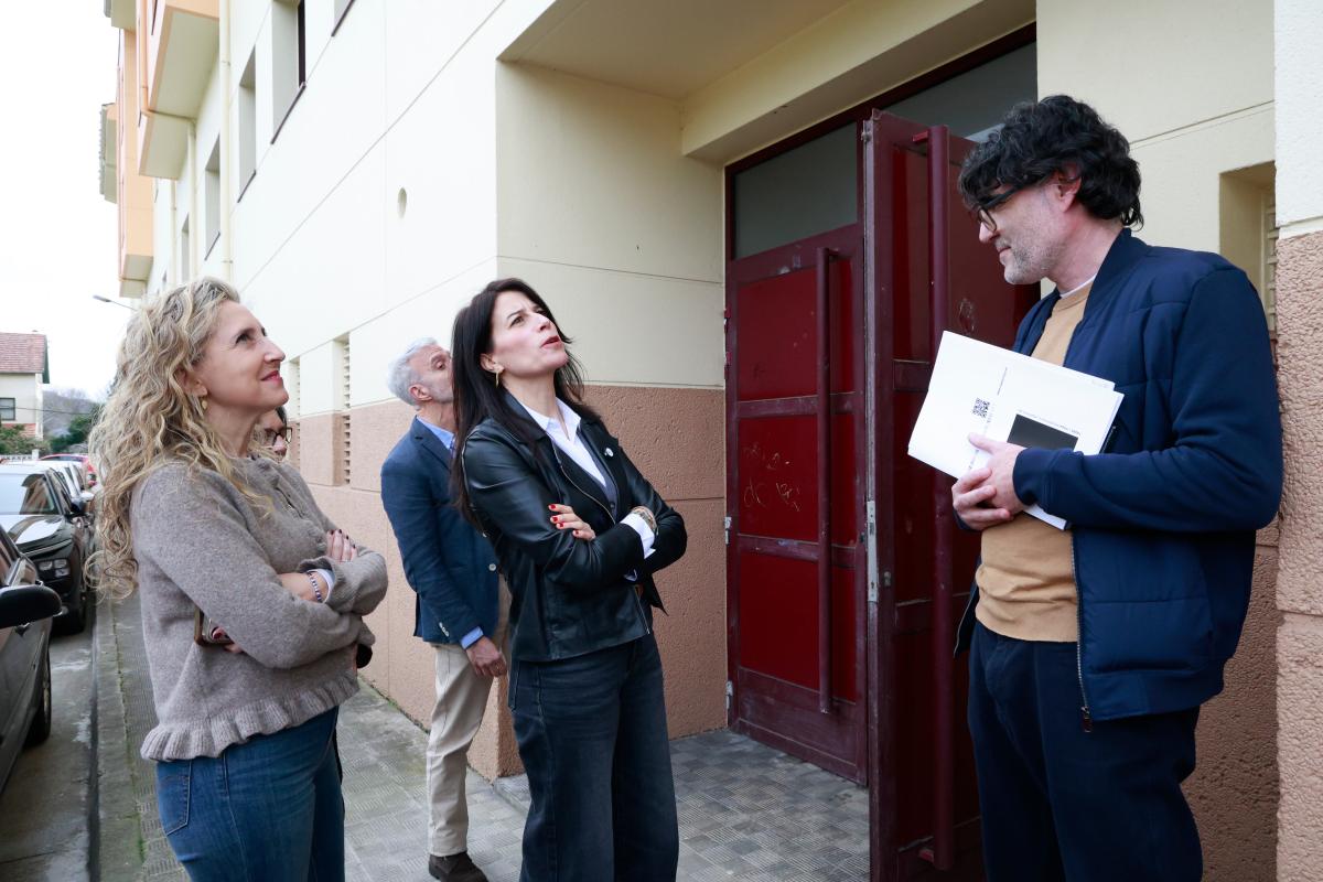 María Martínez Allegue ha visitado Narón este miércoles (foto: Xunta de Galicia)