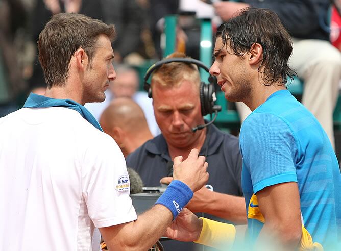 Ferrero felicita a Nadal por su victoria