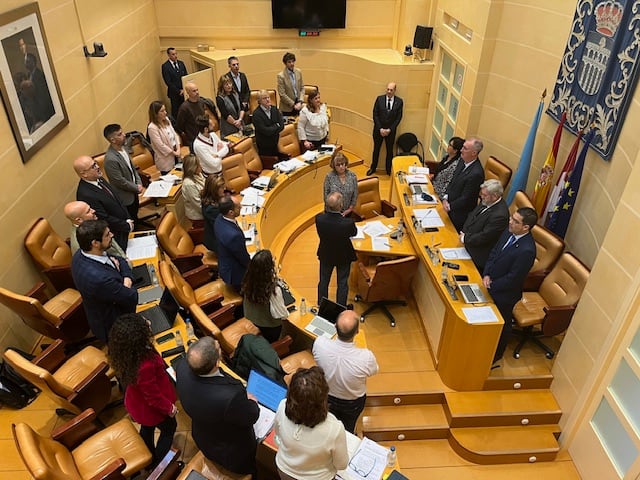 Celebración Pleno Ayuntamiento Segovia Noviembre