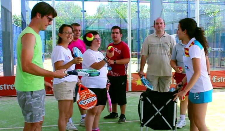 Inauguradas las escuelas DI de pádel para este verano