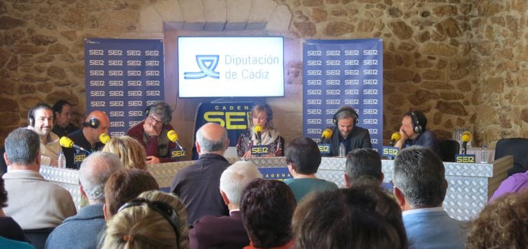 Momento del programa Hoy por Hoy con Gemma Nierga emitido desde Vejer