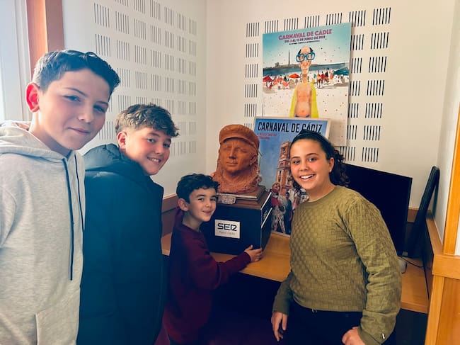 Jorge, Saúl, Nerea y Eric hablan sobre la cantera del Carnaval de Cádiz