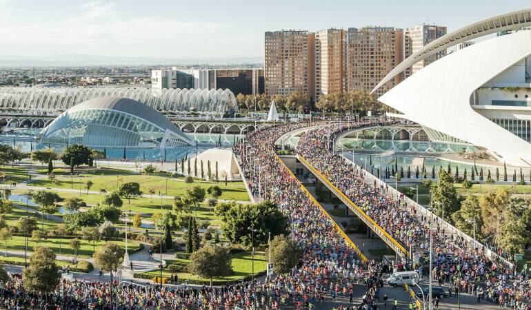 Salida Maratón Valencia 2014