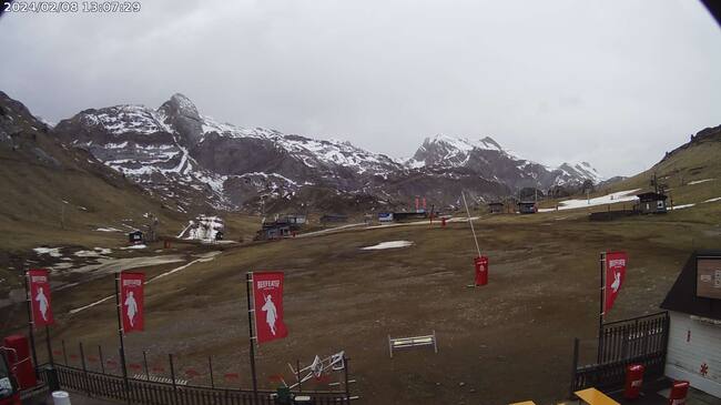 La cota más baja de Candanchú este jueves