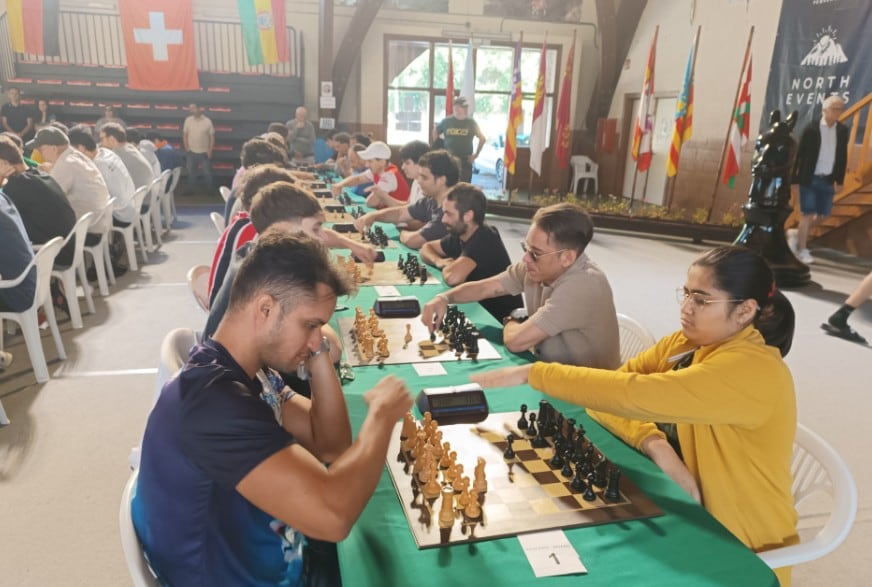 El Open de Ajedrez de Benasque ha celebrado la quinta ronda este martes