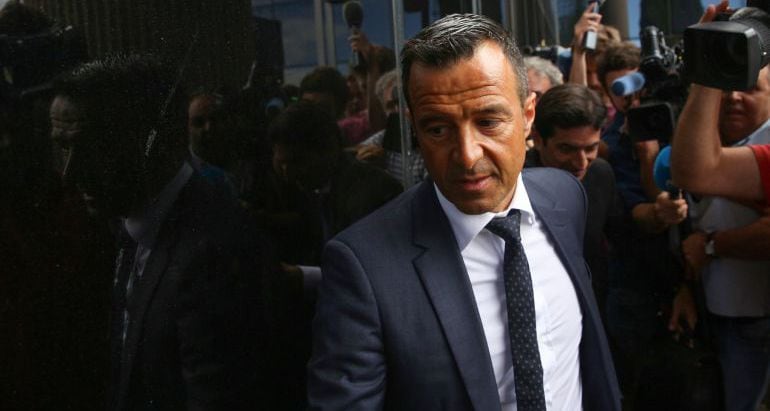 Jorge Mendes en su declaración ante la jueza por el &#039;caso Falcao&#039;