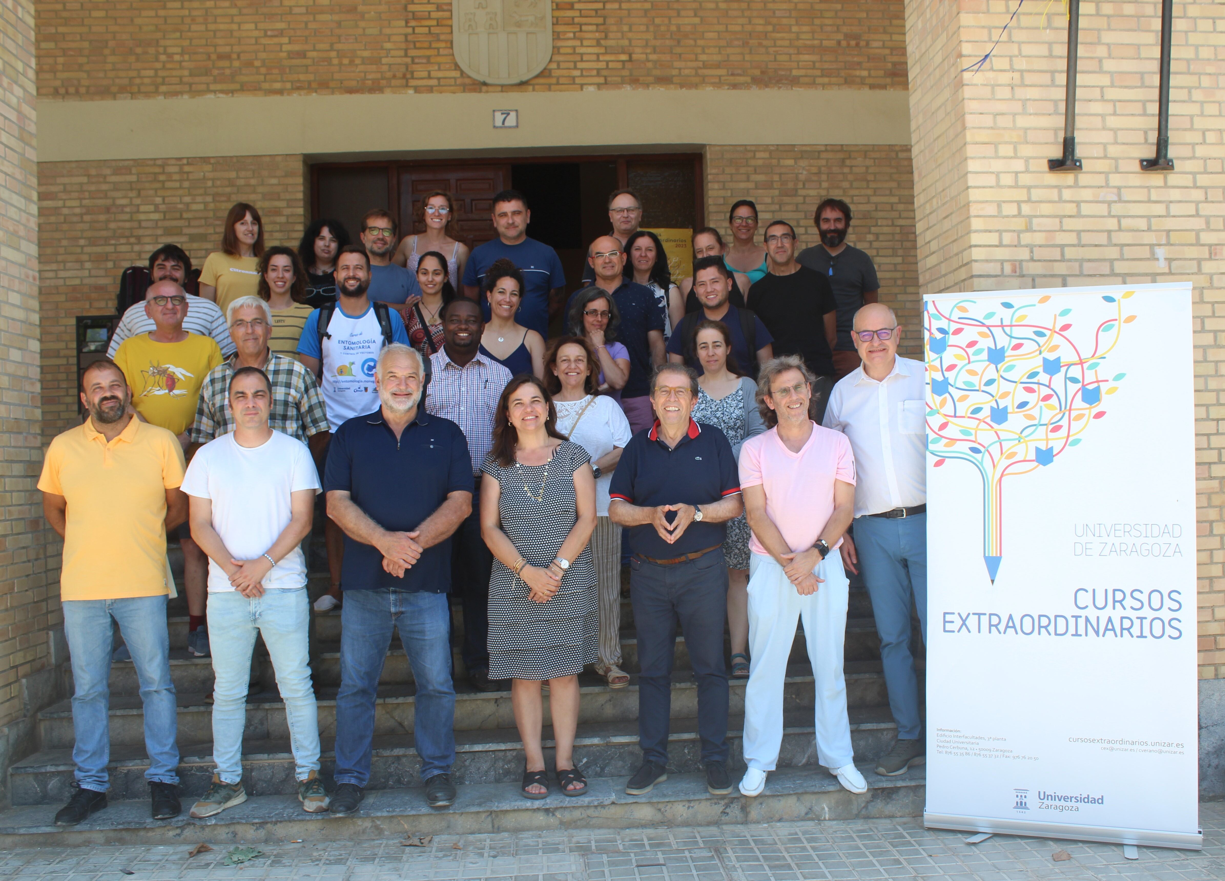 Curso de Entomologia de vectores en Grañén