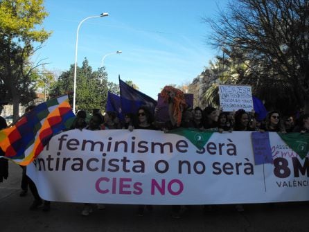 Marcha feminista en 2019