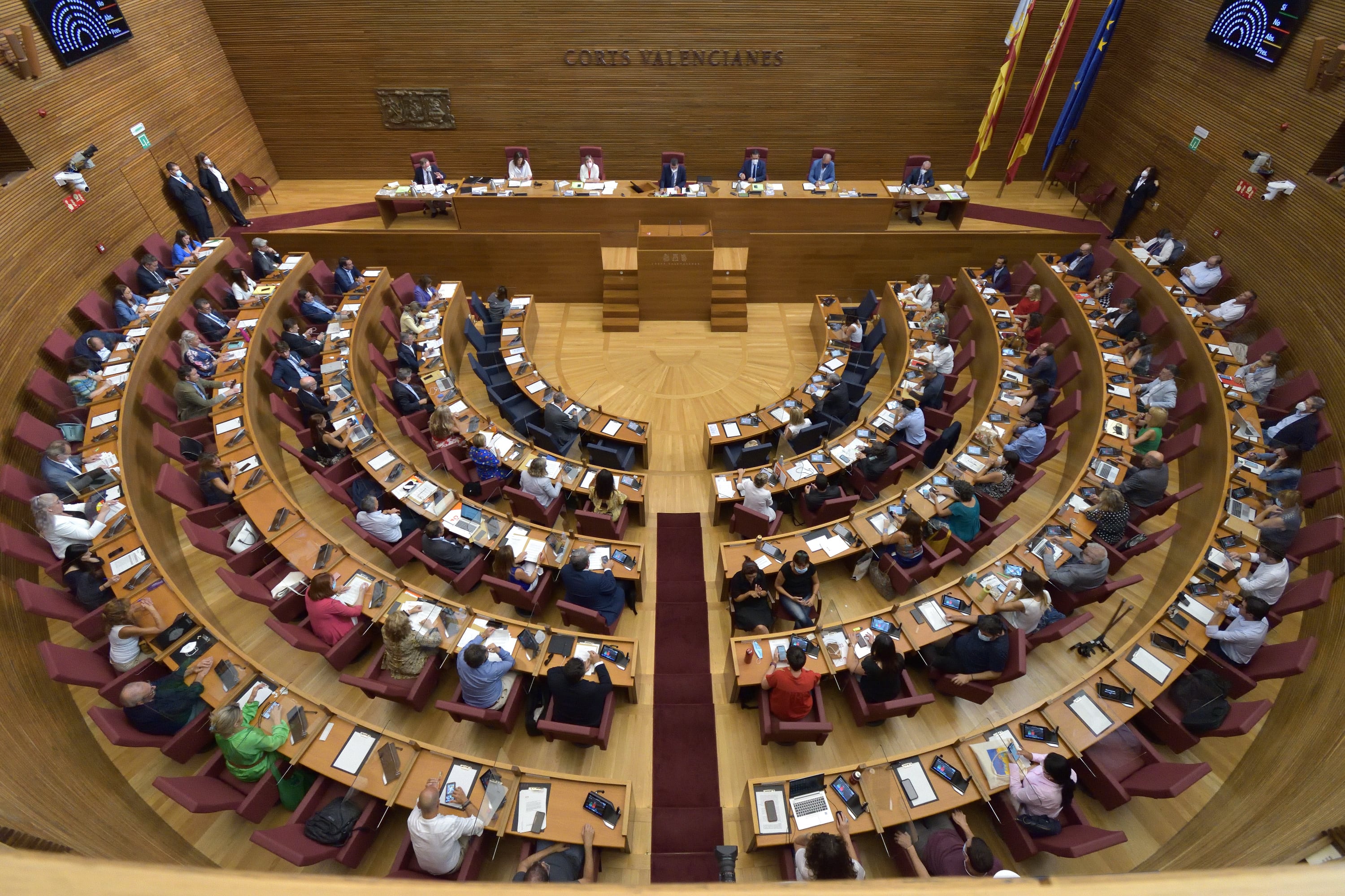 Último pleno de Les Corts Valencianes antes del verano, celebrado el 14 de julio de 2022.