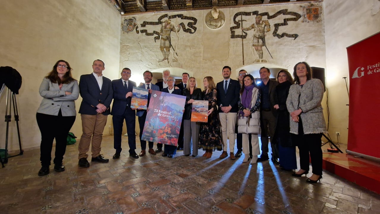 Presentación del cartel del Festival de Música y Danza de Granada de 2024