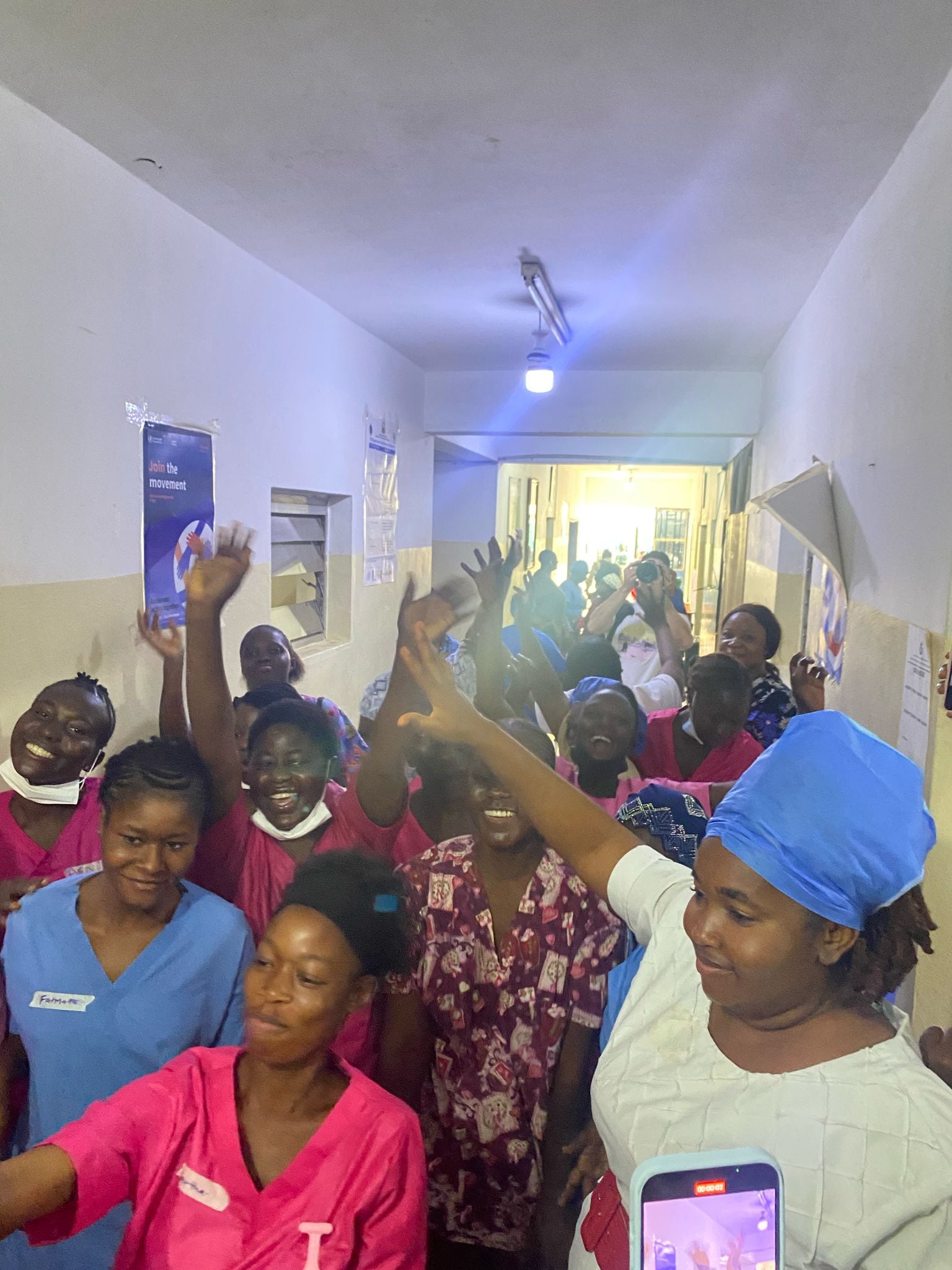 Fundación Bisturí Solidario en un hospital de Sierra Leona