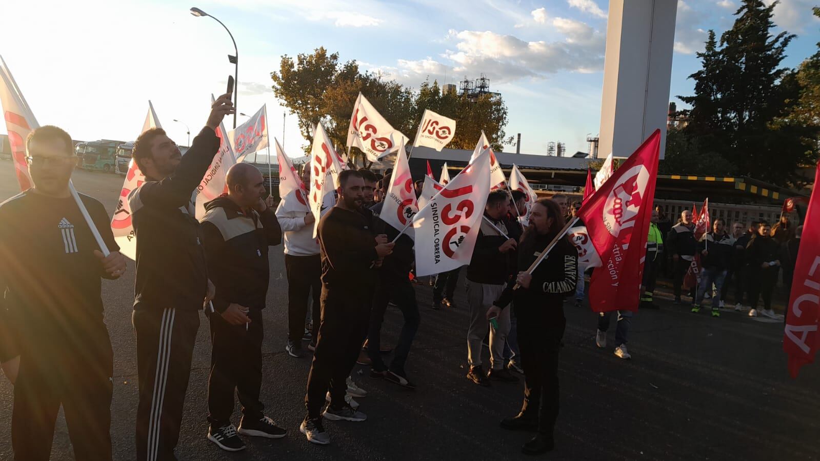 Huelga en Navec Puertollano