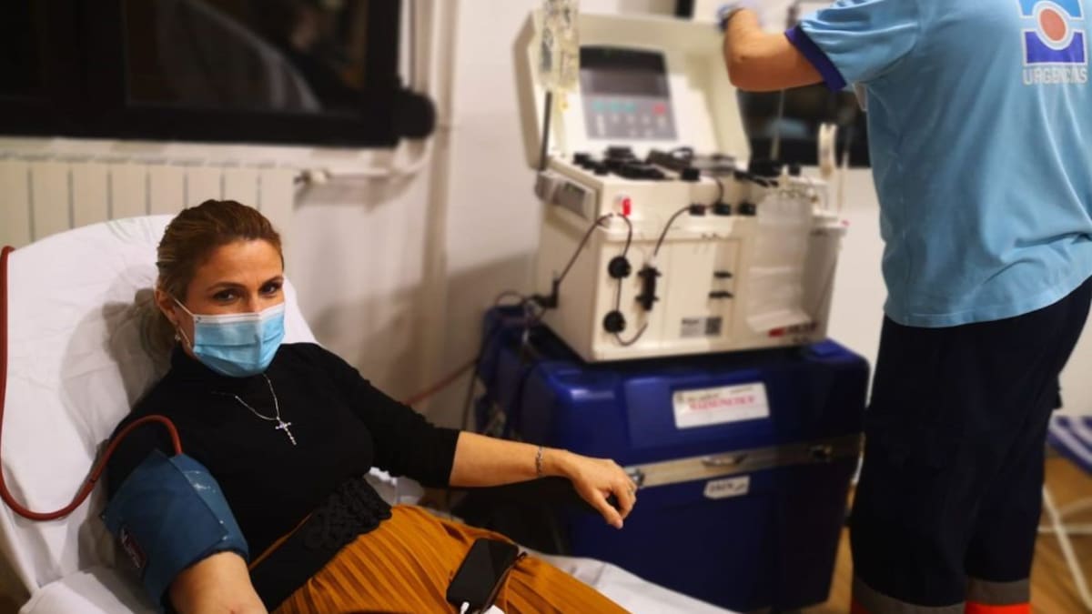 Toñi Gómez: "Estamos en un momento crítico porque hay una bajada importante de reservas de sangre"