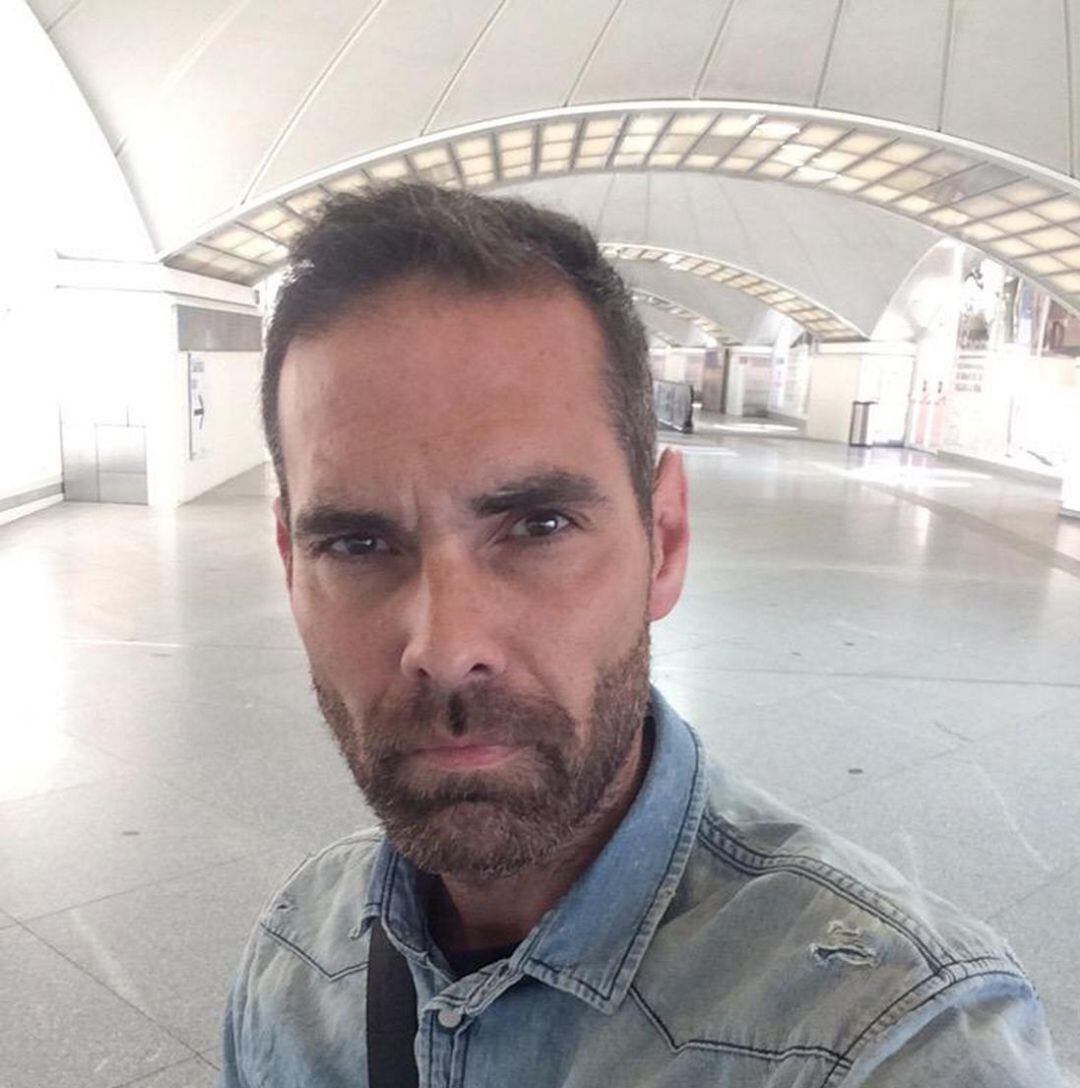 Medardo de la Paz, vecino de Gandia que trabaja en Madrid