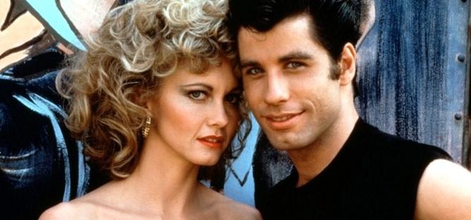 Danny y Sandy, protagonistas de Grease