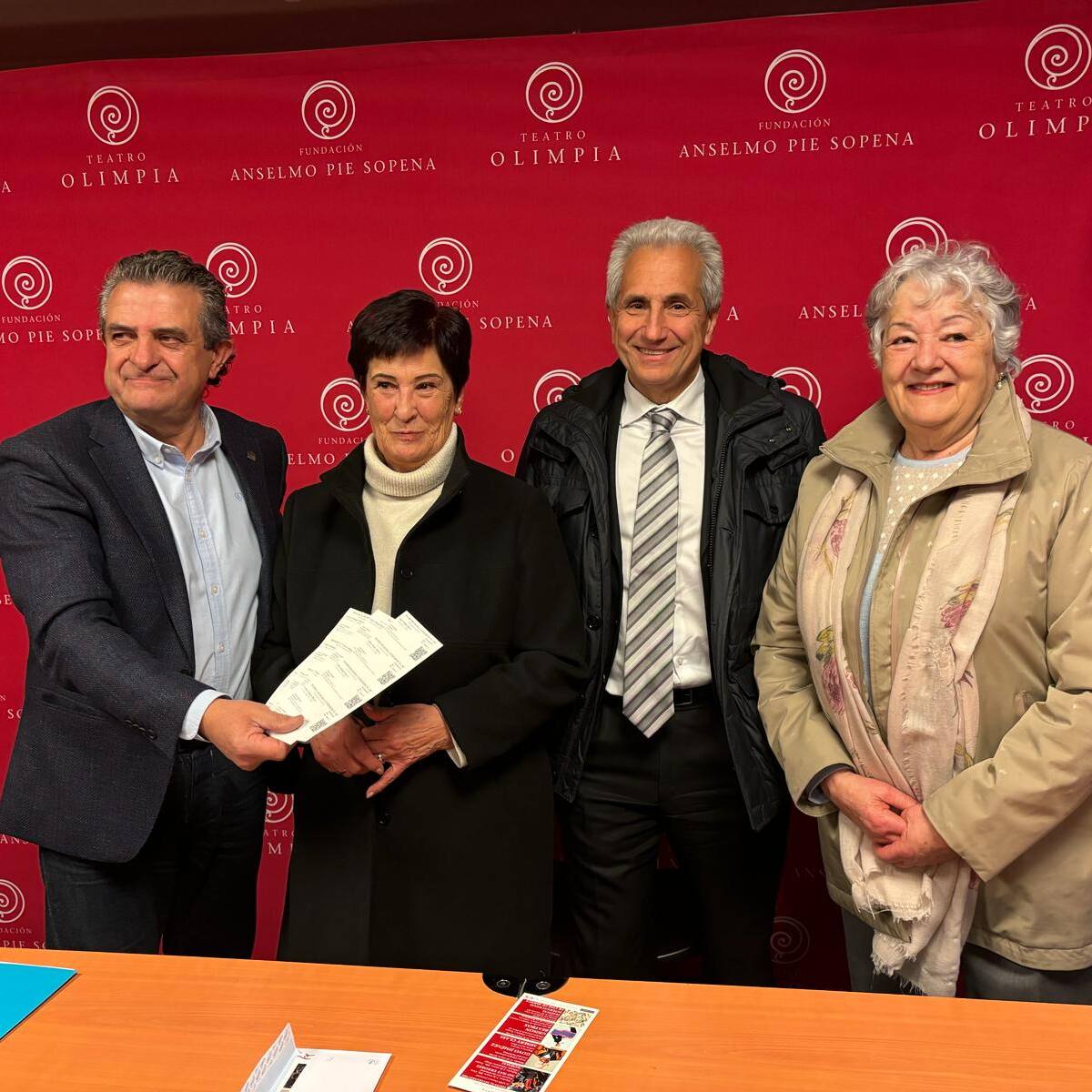 La Fundación Anselmo Pie cederá entradas para que la Asociación de Donantes de Sangre las sortee entre sus socios