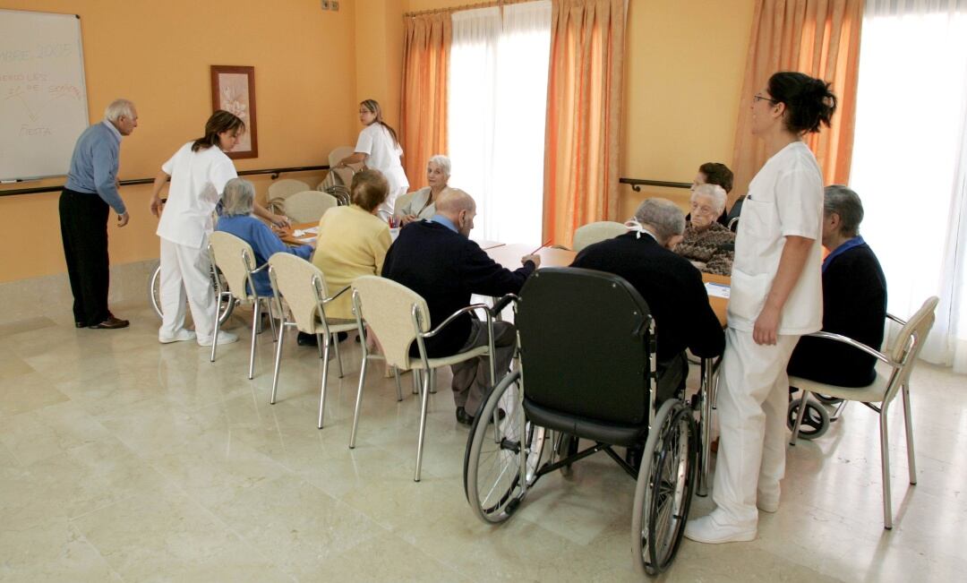 Imagen de archivo de una residencia de Castilla y León