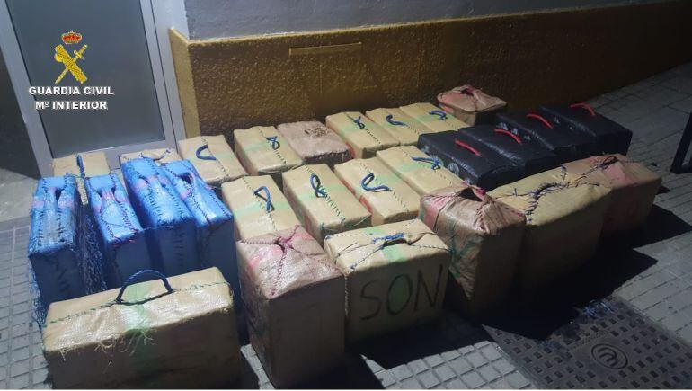 Intervención de la Guardia Civil en Cádiz