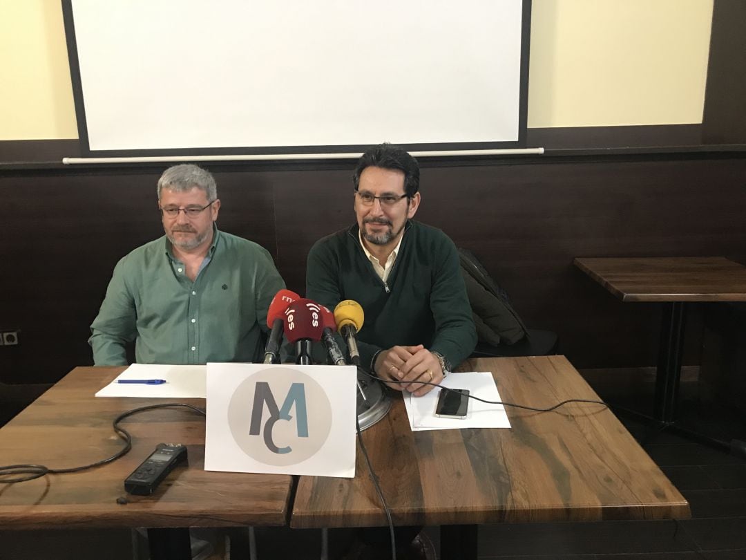 Plácido Martínez y César López