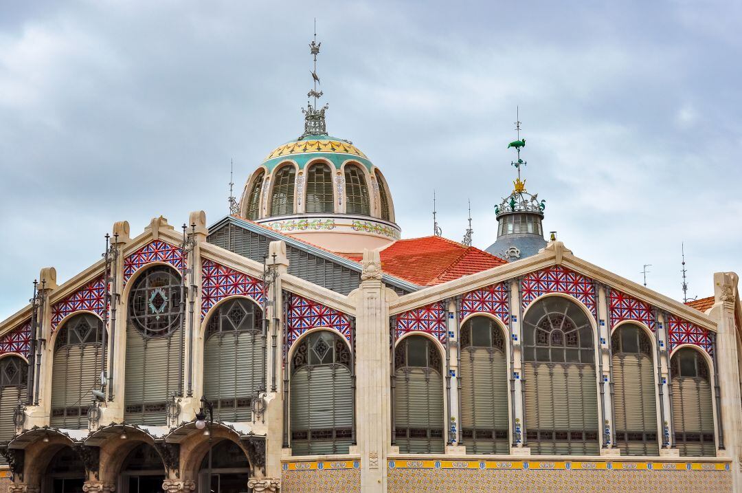 El Mercado Central es uno de los lugares con más interés turístico de la ciudad de Valencia