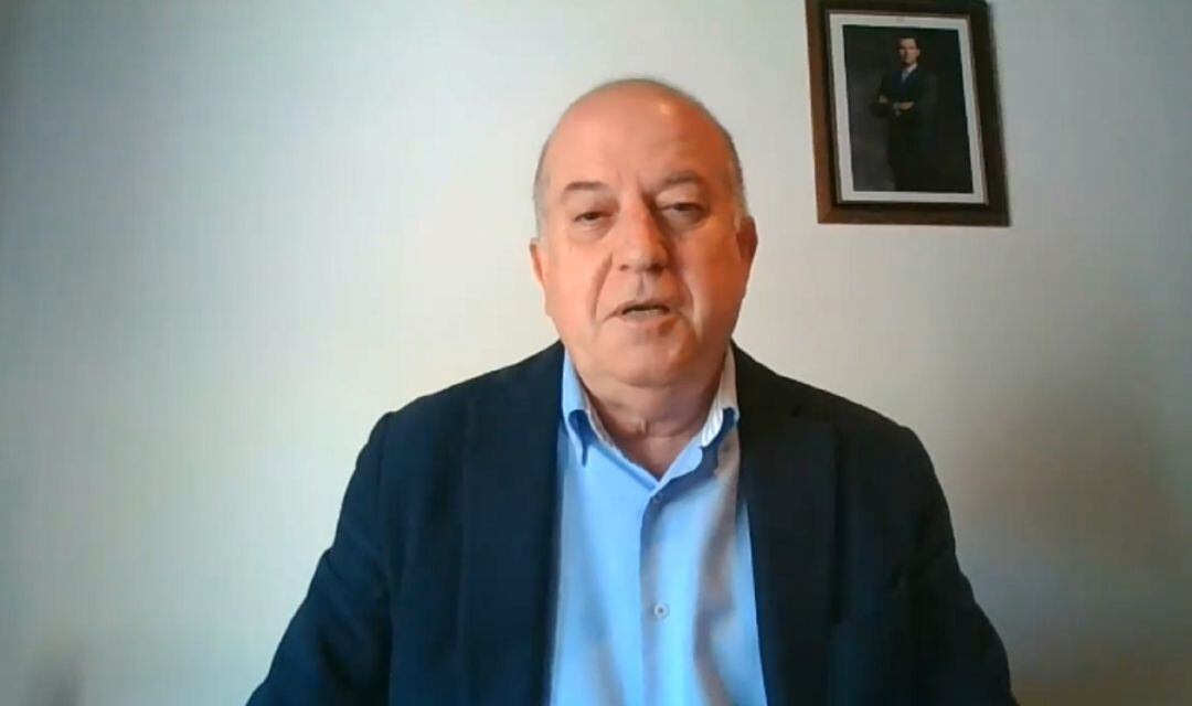 El líder del PSOE en el Ayuntamieto de Peñafiel, Elías Arranz.