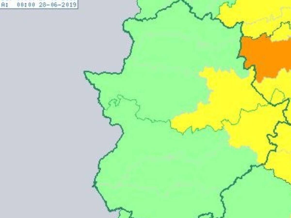 Alerta naranja por altas temperaturas en Extremadura