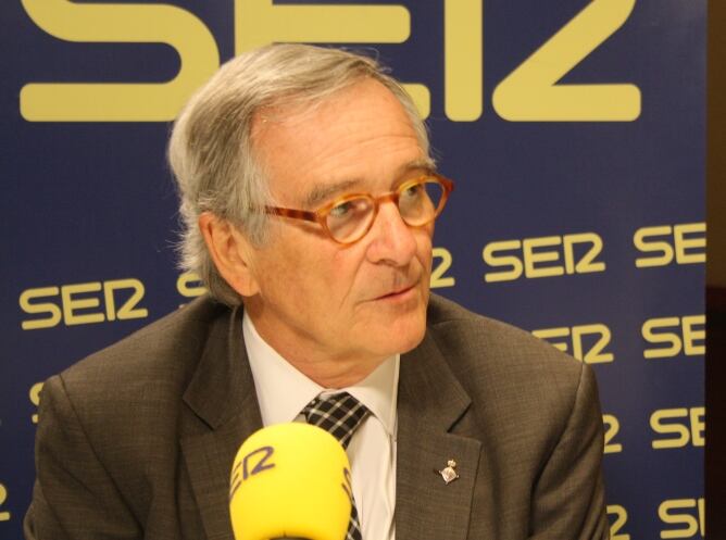 L'alcalde de Barcelona, Xavier Trias, als estudis de Ràdio Barcelona