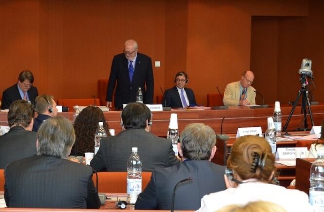 Pedro Agramunt, presidente del PP en la Asamblea del Consejo de Europa