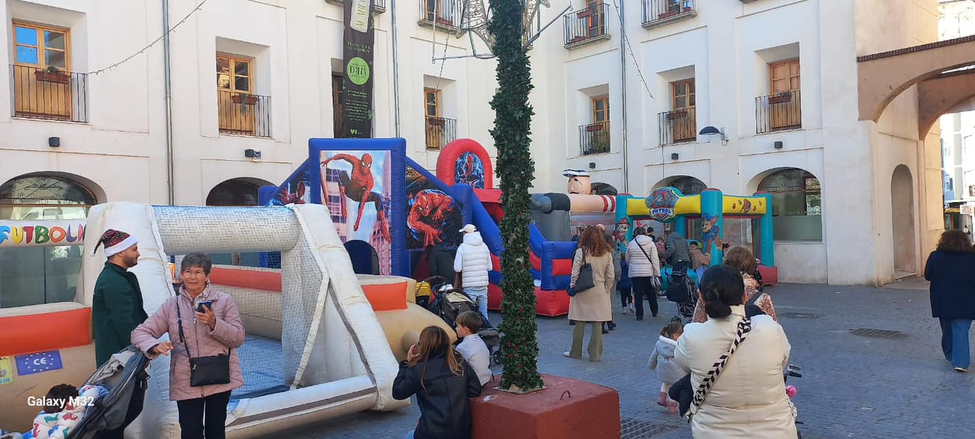 Animación en la Plaza Mayor