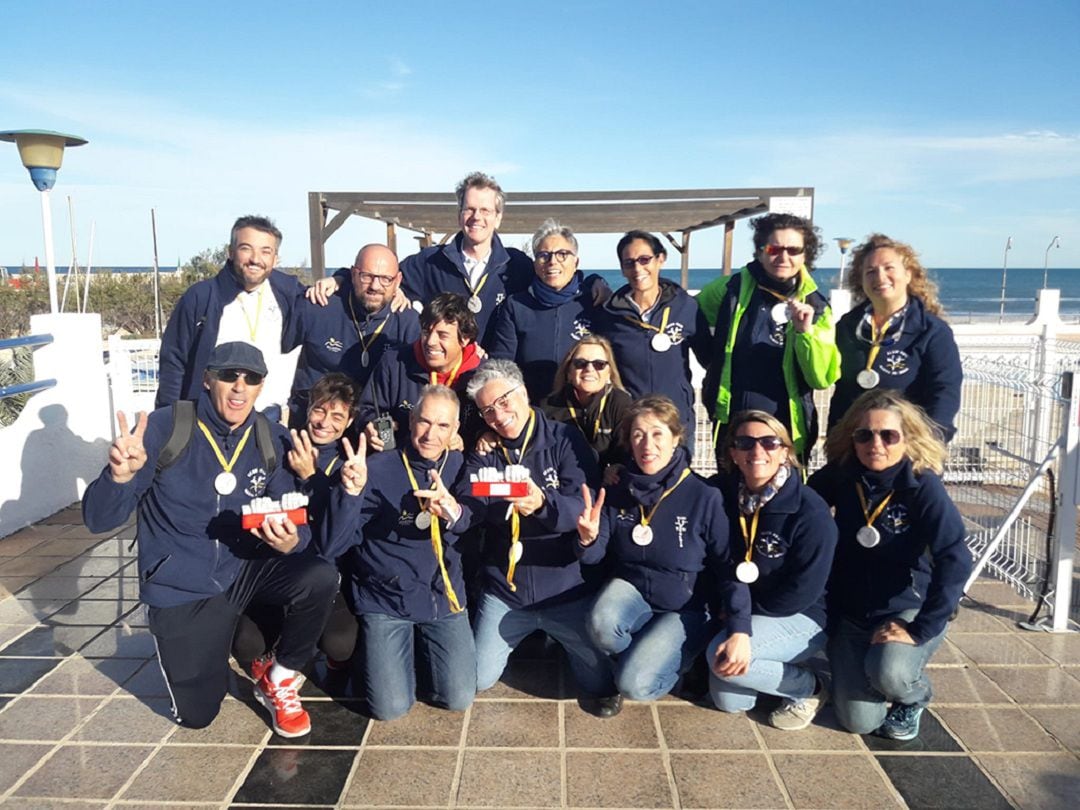 Veteranas y Veteranos del Club Rem Marina Dénia.