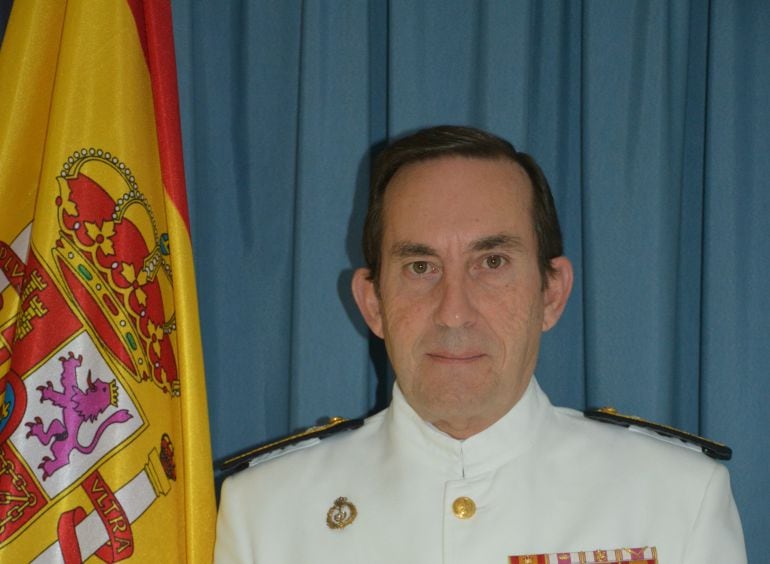 El vicealmirante Antonio Martorell