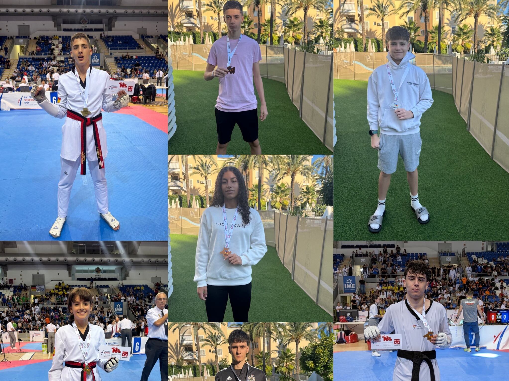 El Gimnasio Chitae de Las Pedroñeras destaca en el Open de Mallorca