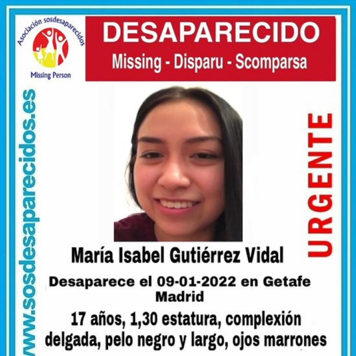 Buscan a una menor desaparecida en Getafe