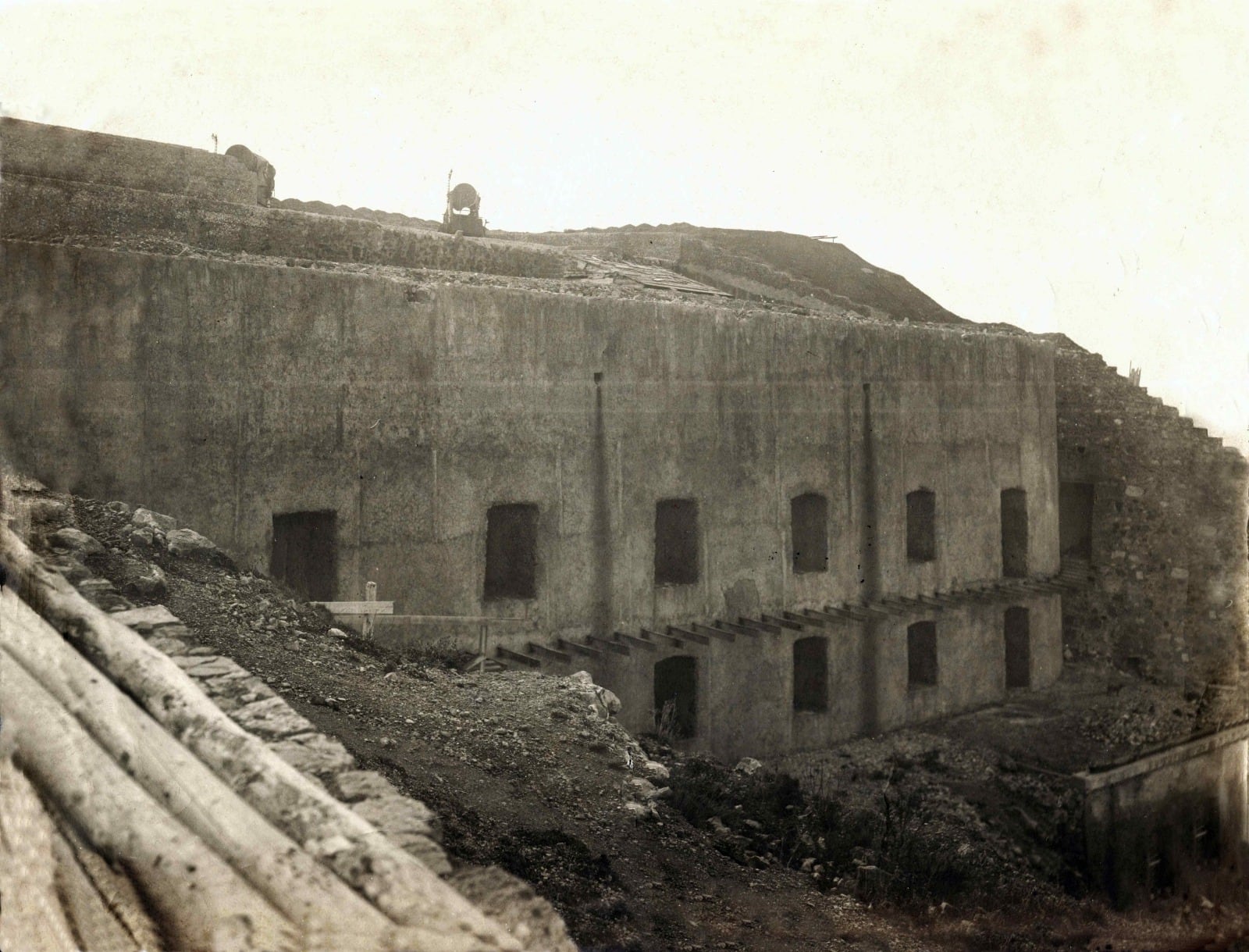 Subterráneos de Trincabotijas Alta que desaparecieron tras la explosión de 1950