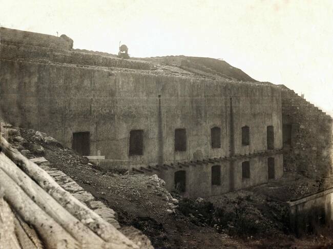Subterráneos de Trincabotijas Alta que desaparecieron tras la explosión de 1950