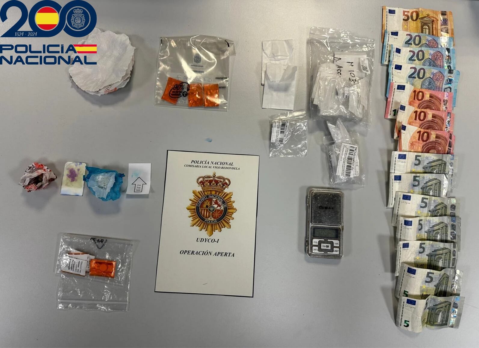 La Policía Nacional desarticula en Vigo un punto de venta de drogas