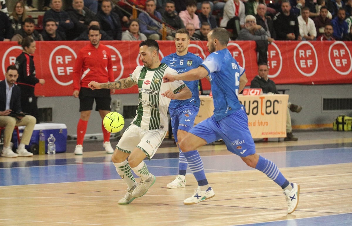 Lance del partido Córdoba Patrimonio - Valdepeñas.