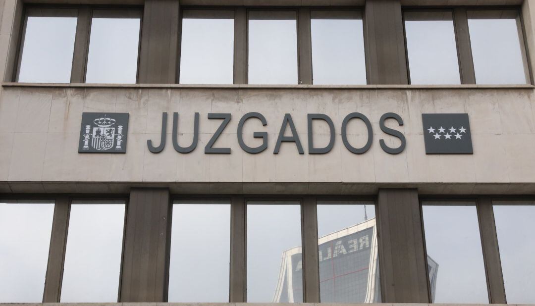  Entrada de los Juzgados de Plaza de Castilla. Archivo.