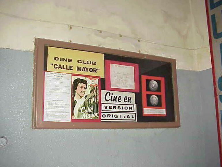 Imagen obtenida en las antiguas instalaciones del cine club &quot;Calle Mayor&quot;