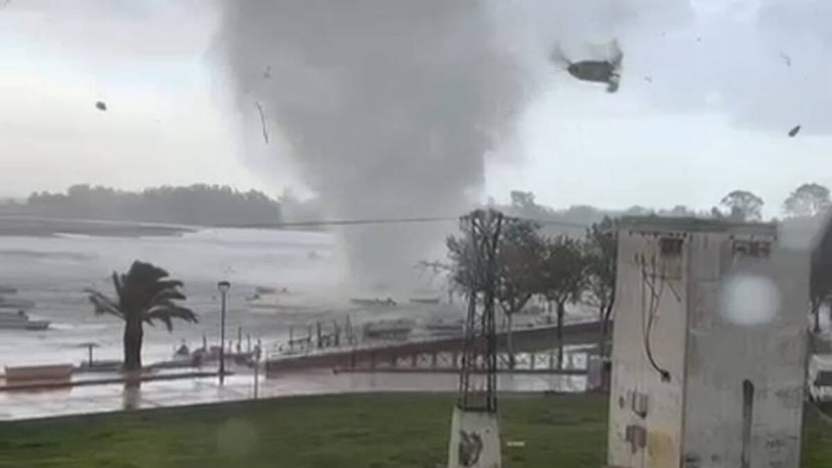 "Efectos meteorológicos más violentos"