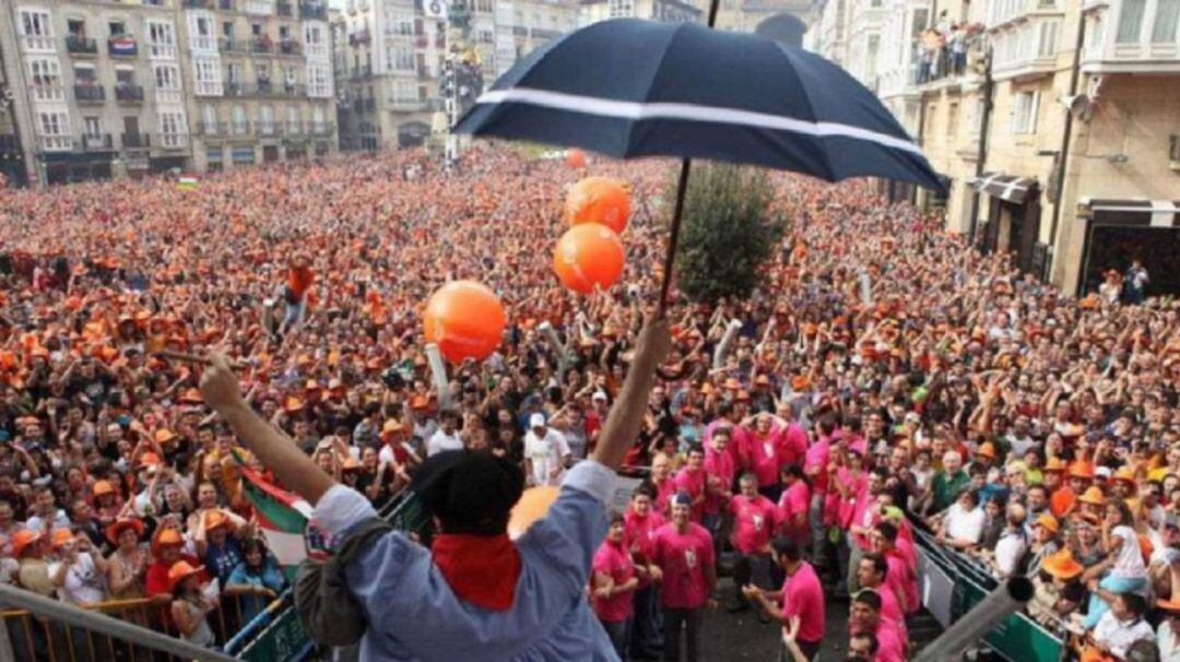 El Ayuntamiento propuso el pasado año un txupinazo desde un "lugar secreto" y después rectificó