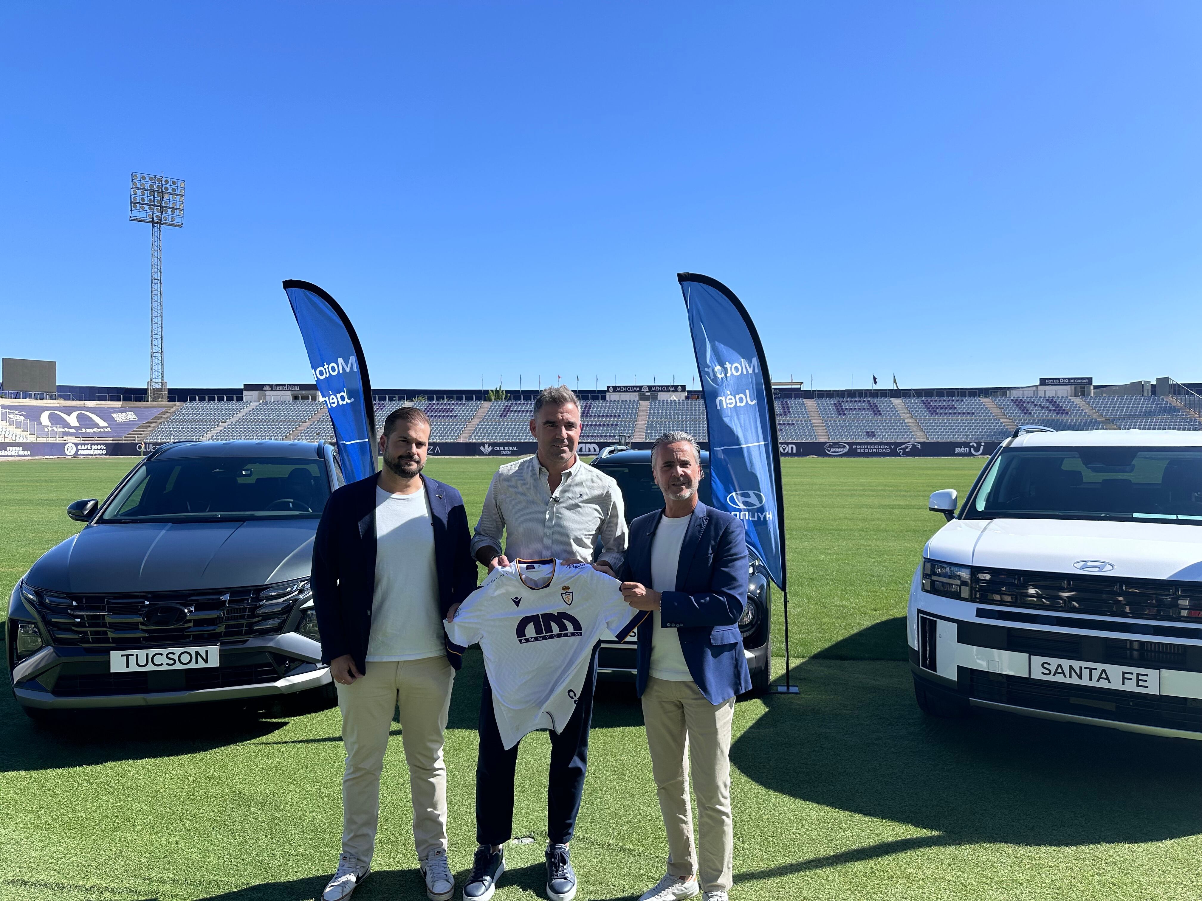 Hyundai Motor Jaén se convierte en patrocinador principal del Real Jaén C.F.